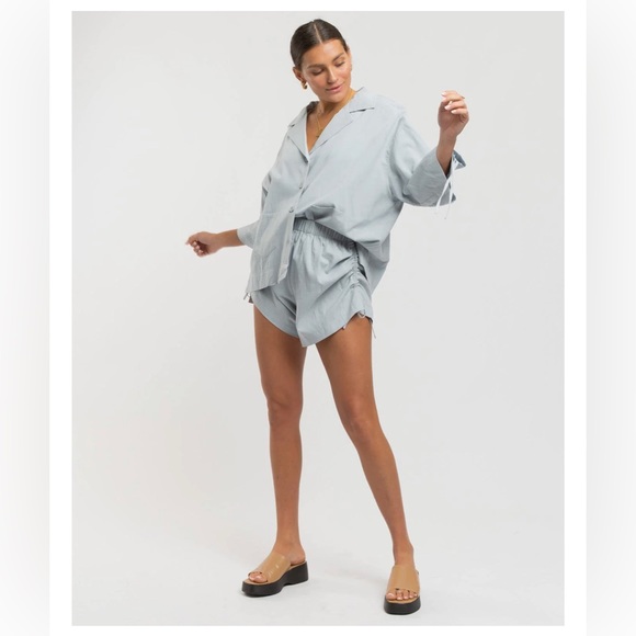 The Lullaby Club Other - Cosmos Drawstring set // Blue XS